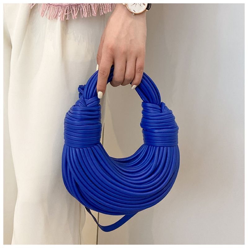 Borsa a Spalla Donna Nera Elegante in Ecopelle con Tracolla Regolabile e Tasche Interne - Blu - bags borsa donna handbags Handbags Women stilosa stilosa borsa Women's handbags - Concept Palermo