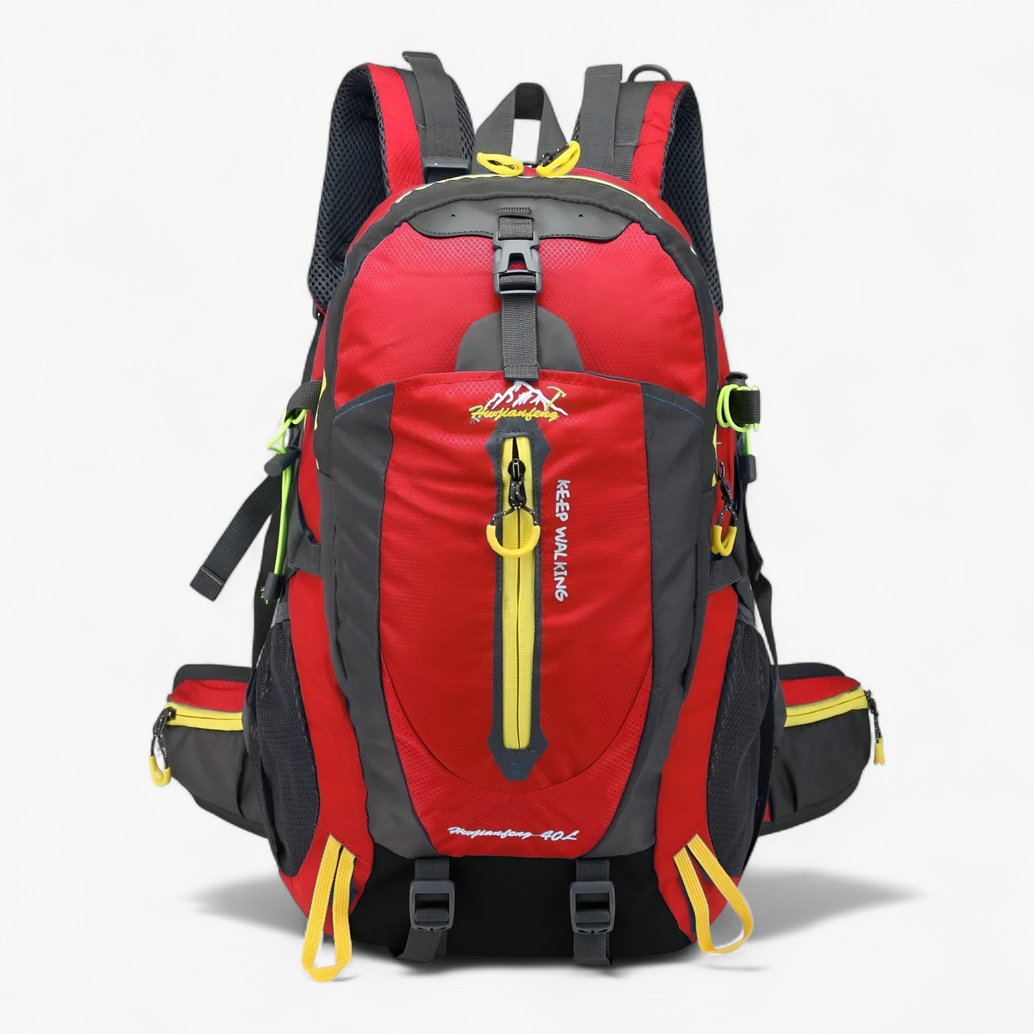 Zaino da Esterno Unisex Uomo Donna, Ideale per Trekking e Viaggi - Rosso - 40L backpack Backpack Backpacks bags esterno hiking backpack hiking backpacks unisex uomo zaino zaino unisex - Concept Palermo