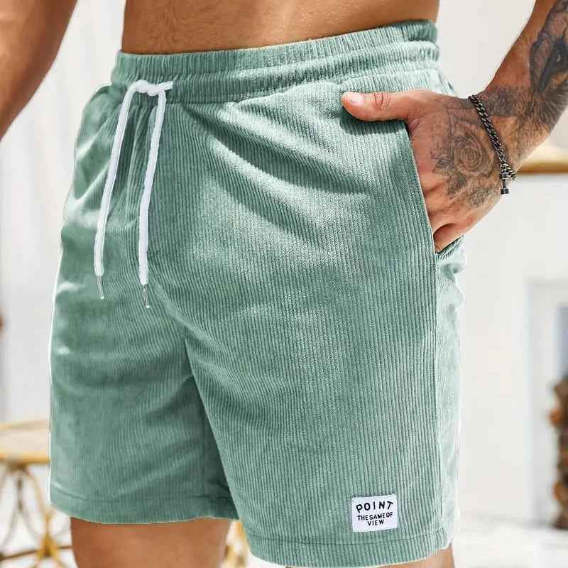 Pantaloncini da Donna Velluto a Coste Leggero con Coulisse - Confortevole e di Tendenza