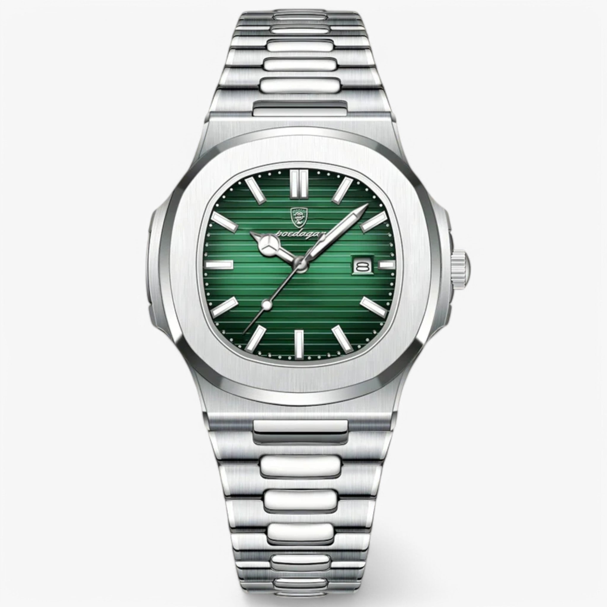 Orologio in acciaio inossidabile, resistente e funzionale - Verde - acciaio funzionale inossidabile Old (Google) old_google orologio orologio acciaio resistente watches - Concept Palermo