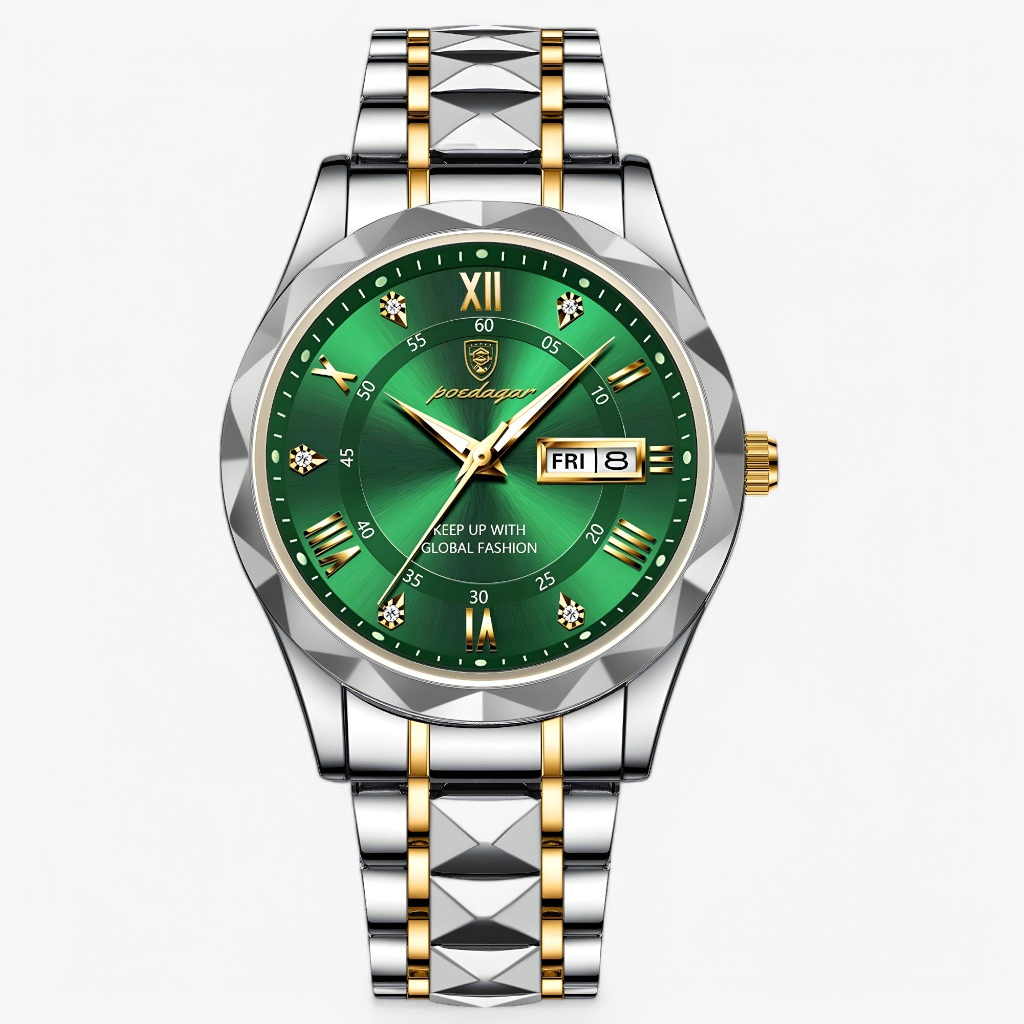 Orologi da polso di lusso per uomini Uomo - Verde Argento - orologi orologi polso polso uomini uomo watches WATCHES FOR MEN wistwatches - Concept Palermo
