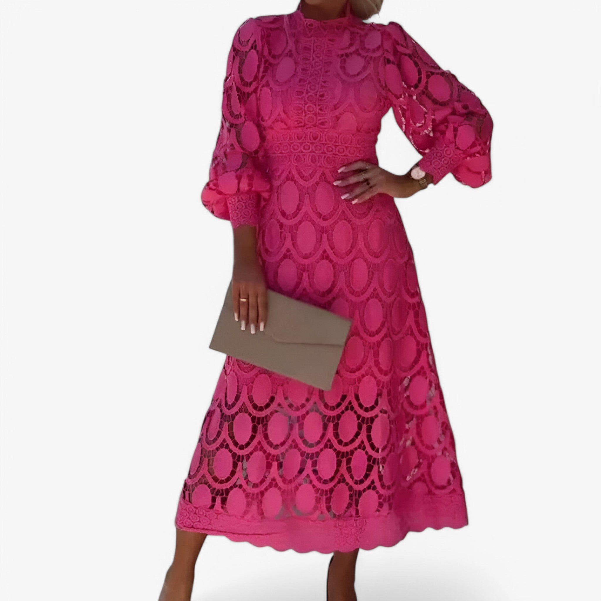 Abito Donna Lola in pizzo romantico - - abbigliamento abito abito donna donna dress dresses lola pizzo romantico women - Concept Palermo