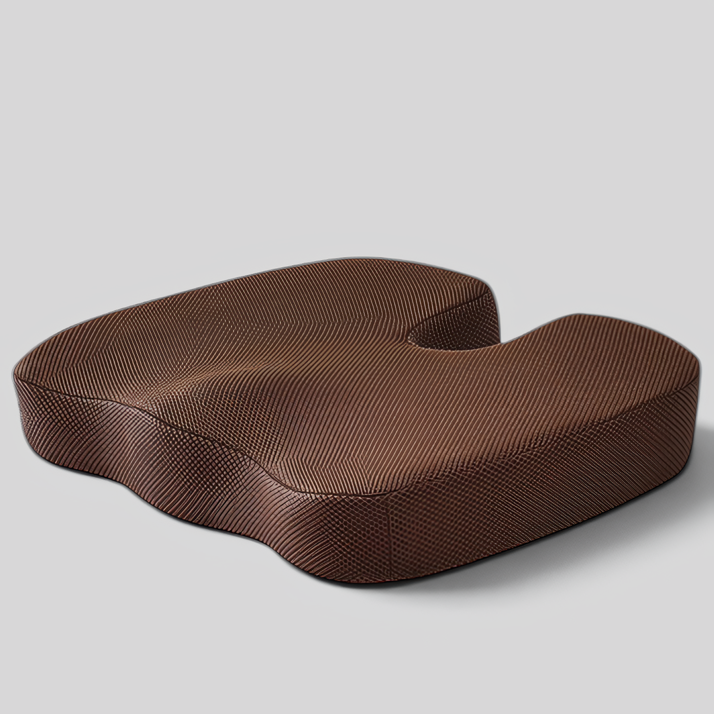 Cuscino Ortopedico Ergonomico in Memory Foam per Sedia Ufficio e Auto - Sollievo Dolore Schiena/Anca - Marrone - alla alle cushion dolori ortho comfort seat | riduce i dolori alle anche e alla schiena - € ortho pillow Pillow riduce riduce dolori schiena - Concept Palermo