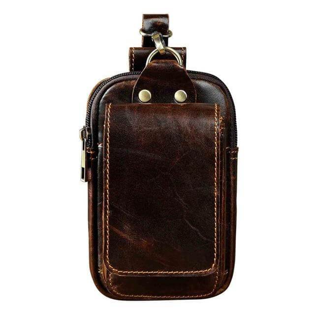 Borsa Uomo Nera in Vera Pelle con Tracolla Regolabile, Ideale per Lavoro e Tempo Libero - - Bags borsa borsa uomo mens wallet pelle uomo vera wallets - Concept Palermo