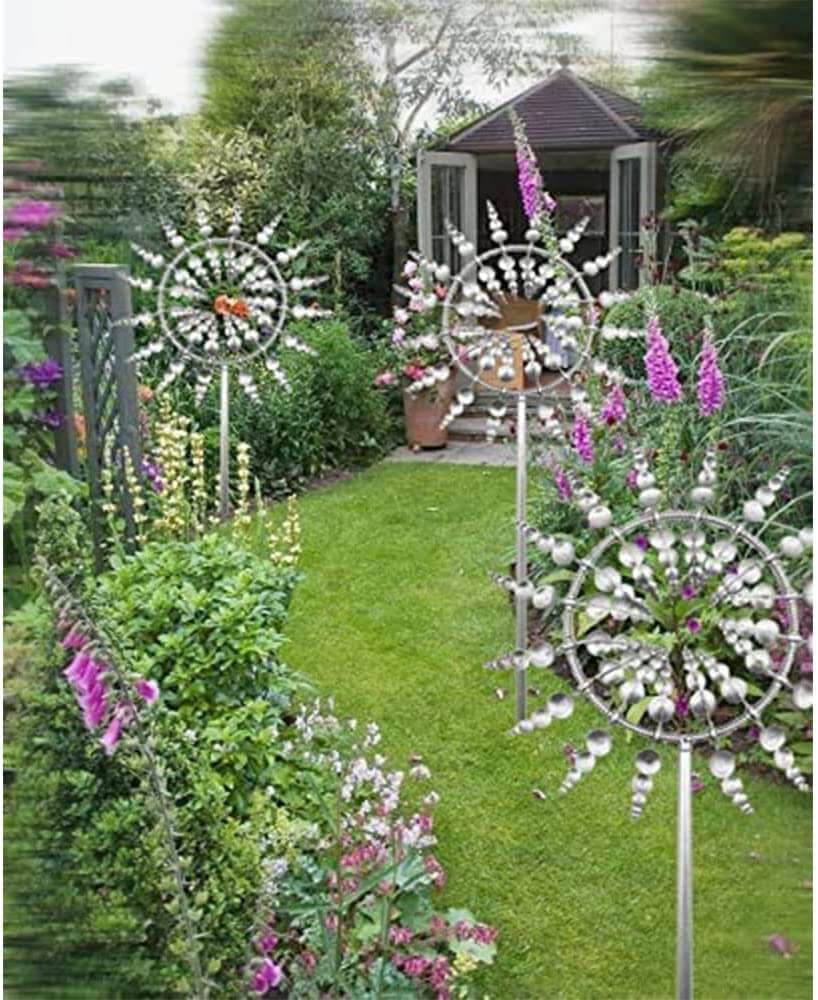 Magico mulino a vento in metallo - - home & garden magico magico mulino metallo mulino vento wind spinner - Concept Palermo