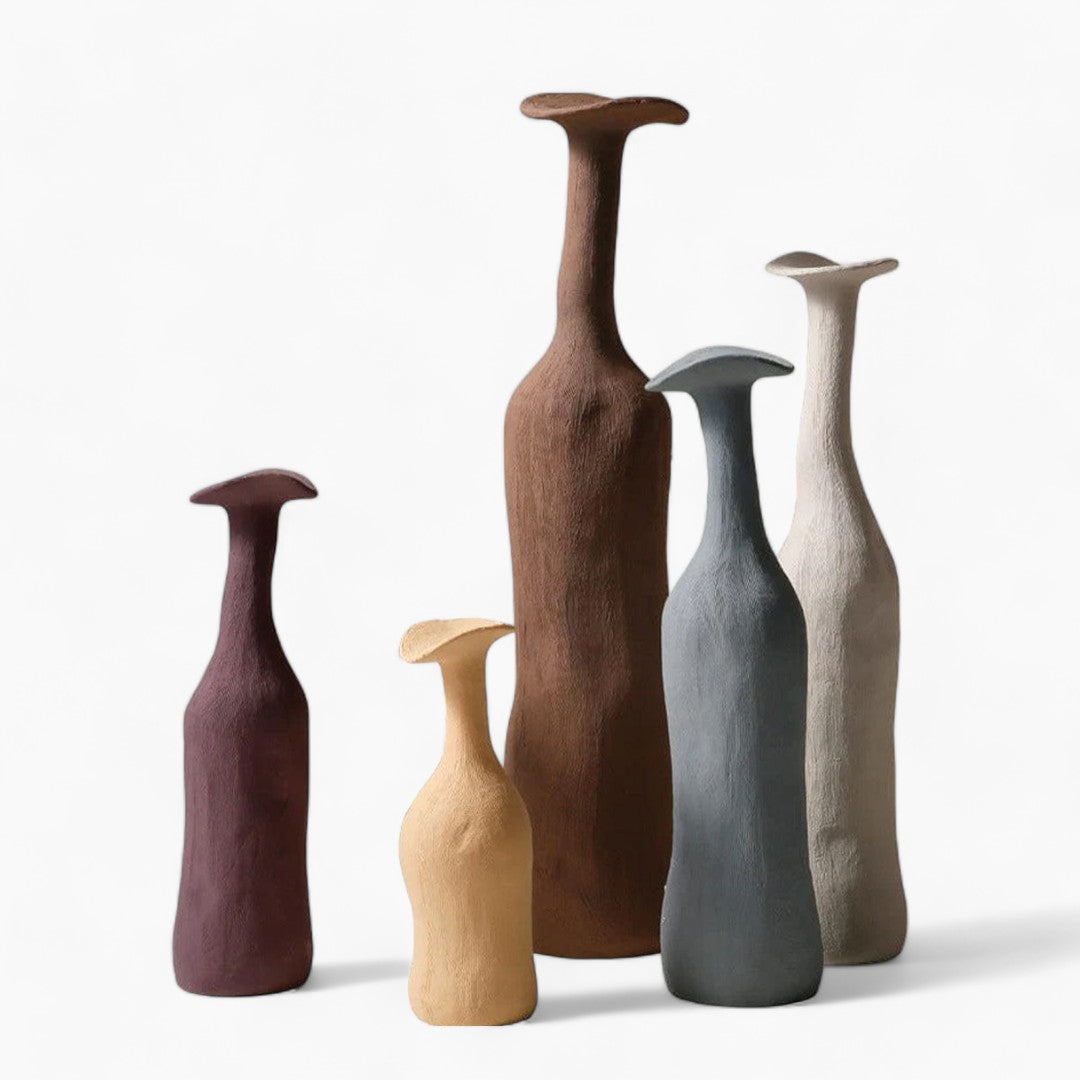 Vaso in ceramica Morandi Accento di décor moderno e raffinato per la casa - - accento casa ceramica Ceramics Decor home & garden Kitchen morandi raffinato Vases vaso - Concept Palermo