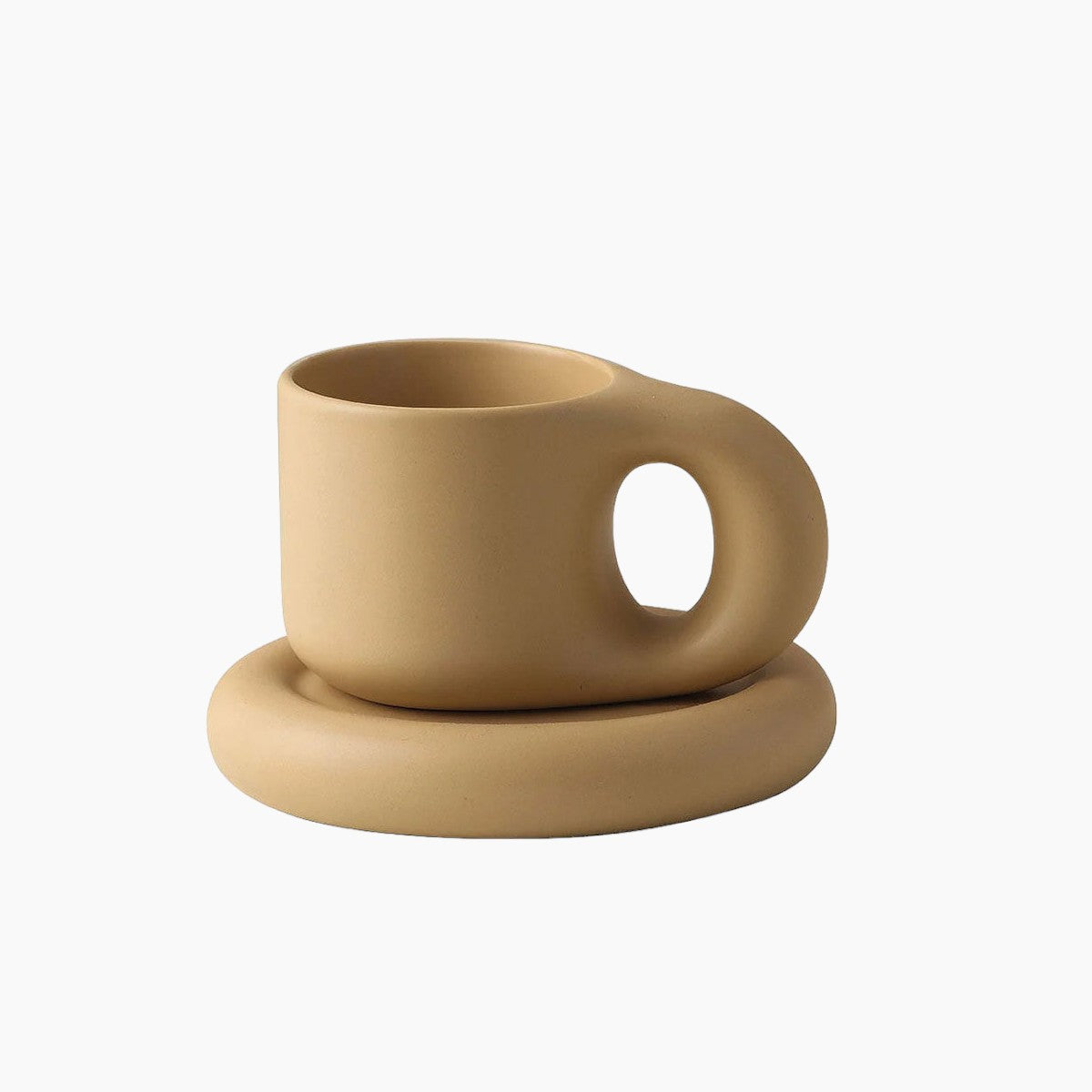 Tazza da Espresso Chic Kraftig in Ceramica Design e Robusto per il Tuo Piacere di Espresso - - ceramica Ceramics chic design espresso home & garden Kitchen kraftig piacere robusto - Concept Palermo