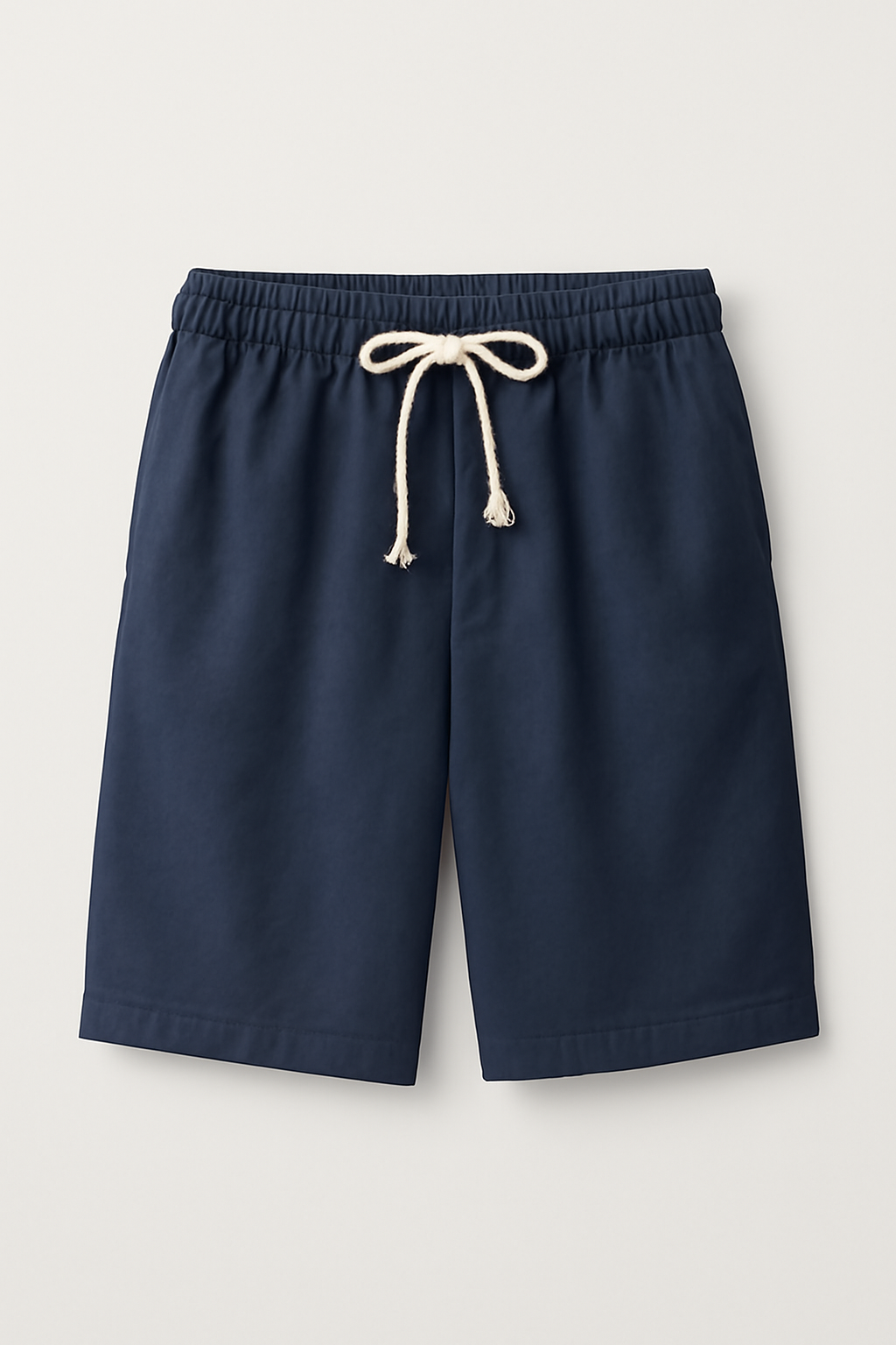 Pantaloncini estivi leggeri in lino con coulisse Uomo - Blu Navy - coulisse estivi leggeri lino pantaloncini pantaloncini estivi short shorts shorts for men uomo - Concept Palermo