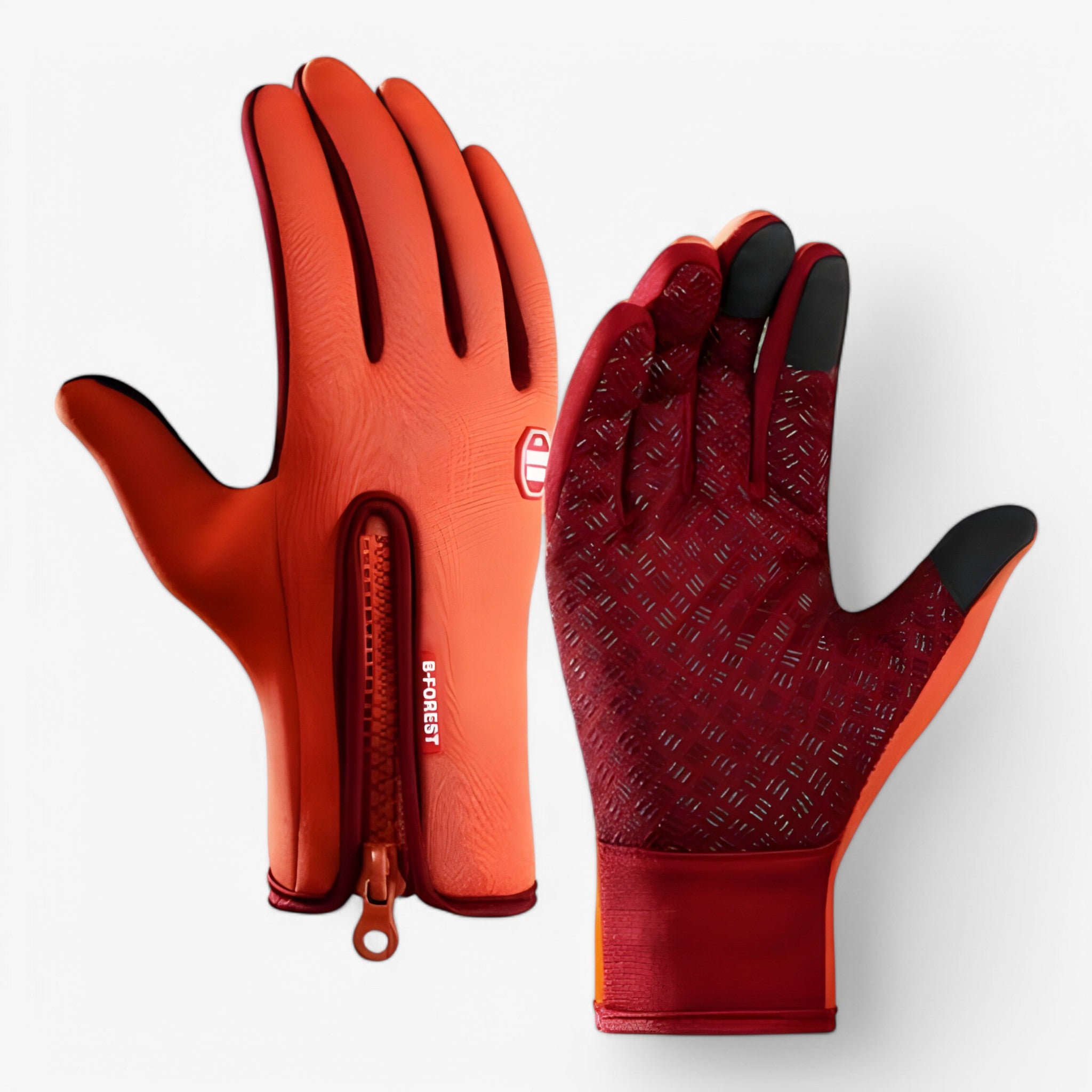 Guanti Invernali Caldi Uomo, Versatili per Sport e Tempo Libero - Arancione - caldi gloves & mittens guanti guanti caldi hiver reduction uomo versatili - Concept Palermo