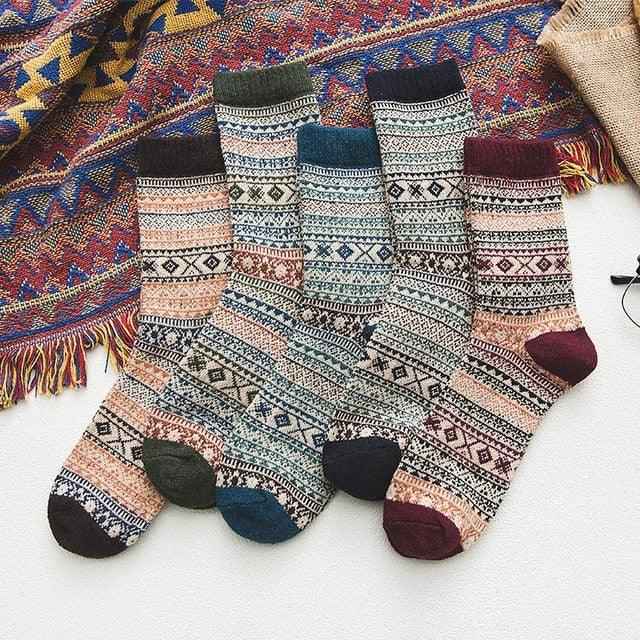 Chaussettes D'hiver | Chaleur Ultime, Confort et Durabilité Coton - Arne (5 paires) - chaleur chaussettes chaussettes hiver confort coton cross-from-marche-lino-15830621159773 durabilité hiver New-google Nieuwe collectie-tag Old (Google) old_google ultime - Concept Palermo
