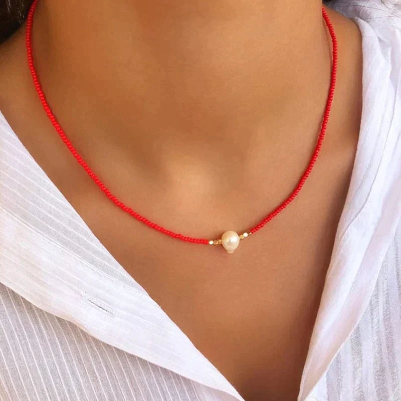 Pocket Pearl™ - Collana con perle naturali 1+1 Lana Donna - - collana donna jewelry lana naturali necklace NECKLACES Necklaces for Women pearl perle pocket woman - Concept Palermo