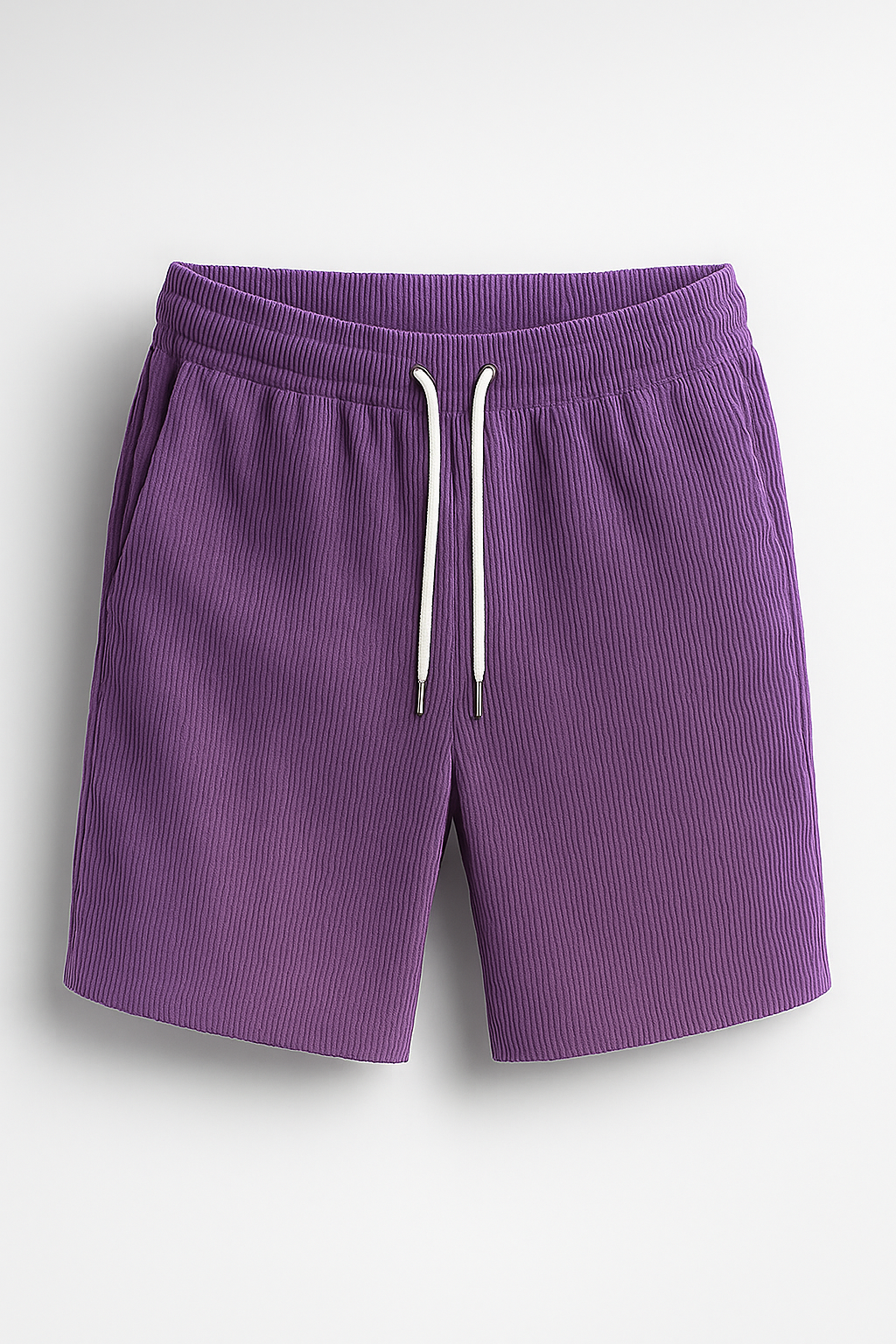 Pantaloncini casual in velluto con coulisse Pelle Uomo - Viola chiaro - casual coulisse milanie | pantaloncini casual in velluto con coulisse - €25 pantaloncini pantaloncini casual pelle short Summer shorts uomo velluto - Concept Palermo