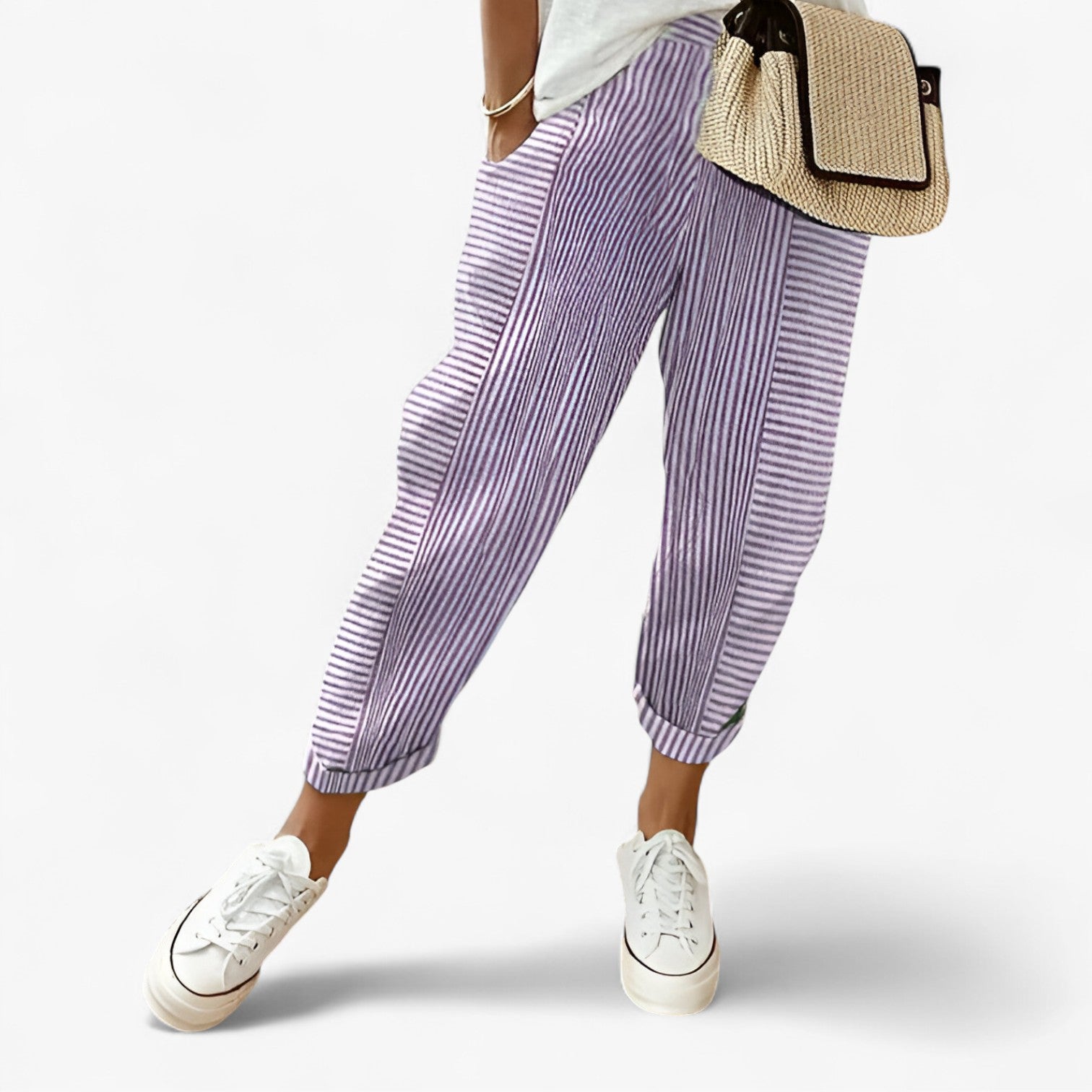 Flödande Stil för Varma Dagar Pelle - Viola - dagar flödande flödande stil pants pelle stil varma - Concept Palermo