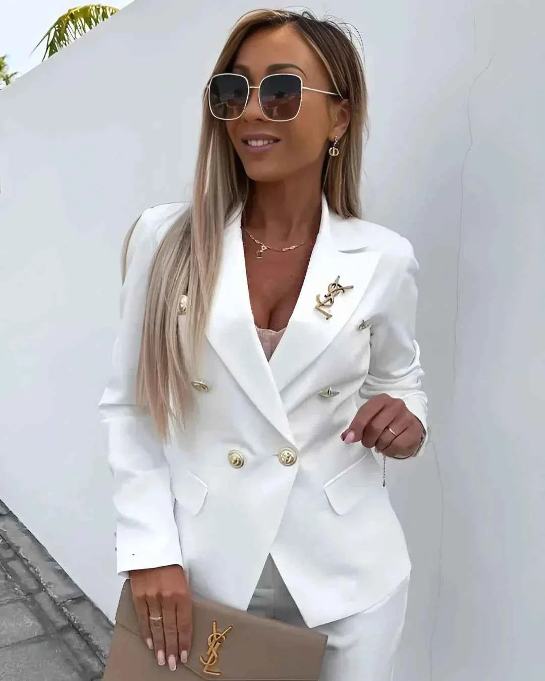 Tailleur da donna Doppiopetto - Taglio Sciancrato Moderno Elegante
