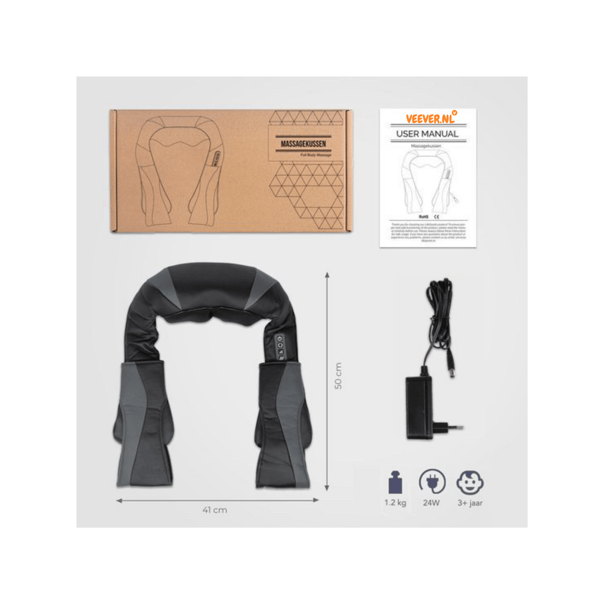 Cuscino per massaggio Shiatsu - Infrarossi - Massaggiatore per collo e schiena - - collo cuscino cuscino massaggio cuscino per massaggio shiatsu - infrarossi - massaggiatore per collo e schiena - € infrarossi massaggiatore massaggio Old (Google) old_google schiena - Concept Palermo