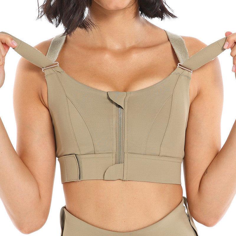 Reggiseno Donna Regolabile e Confortevole in Cotone Elasticizzato - Marrone - confortevole donna reggiseno reggiseno regolabile regolabile sports bra women's underwear - Concept Palermo