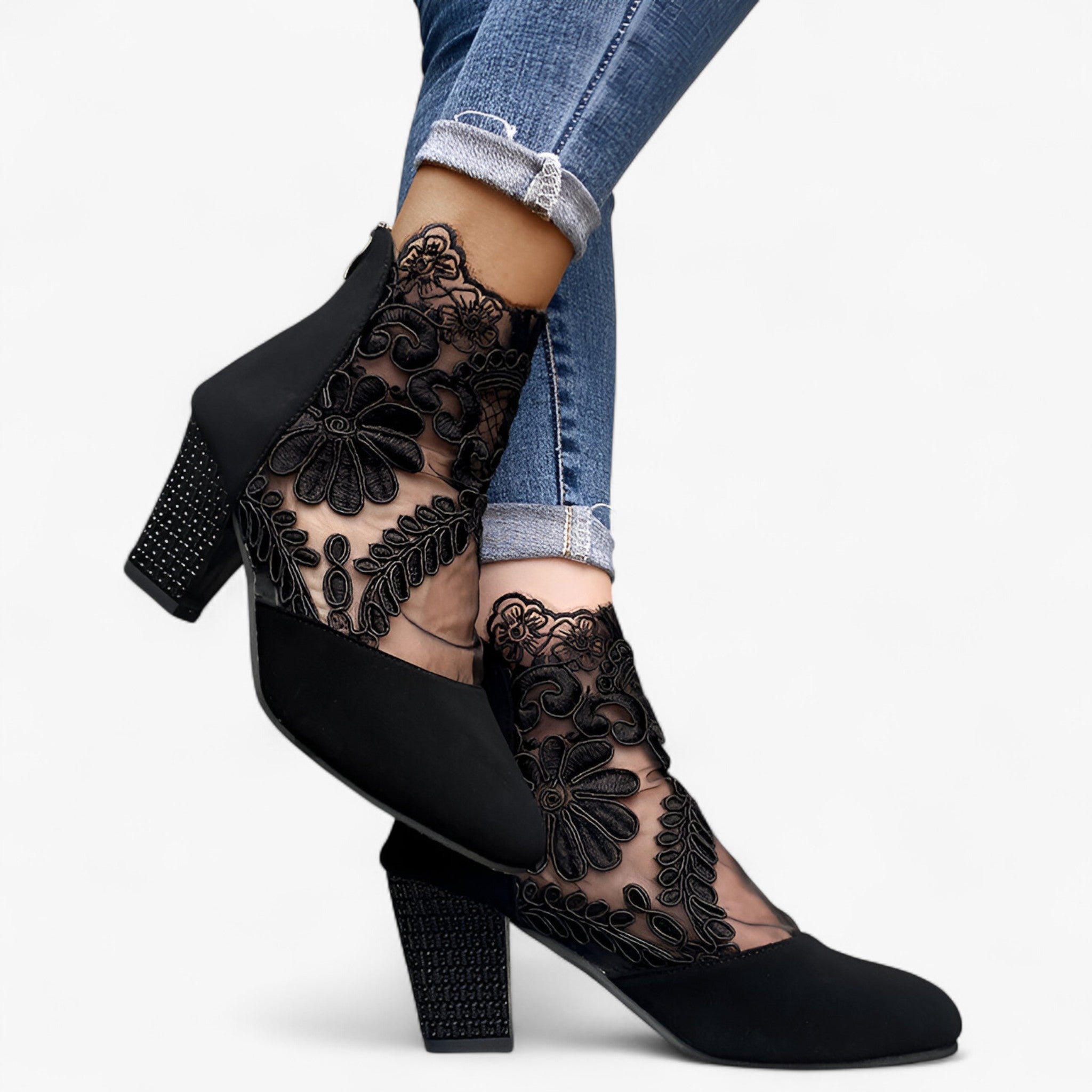Tacchi con rete in pizzo – Eleganza e stile delicato - - delicato eleganza josefine | tacchi con rete in pizzo – eleganza e stile delicato - € pizzo rete stile tacchi tacchi rete - Concept Palermo