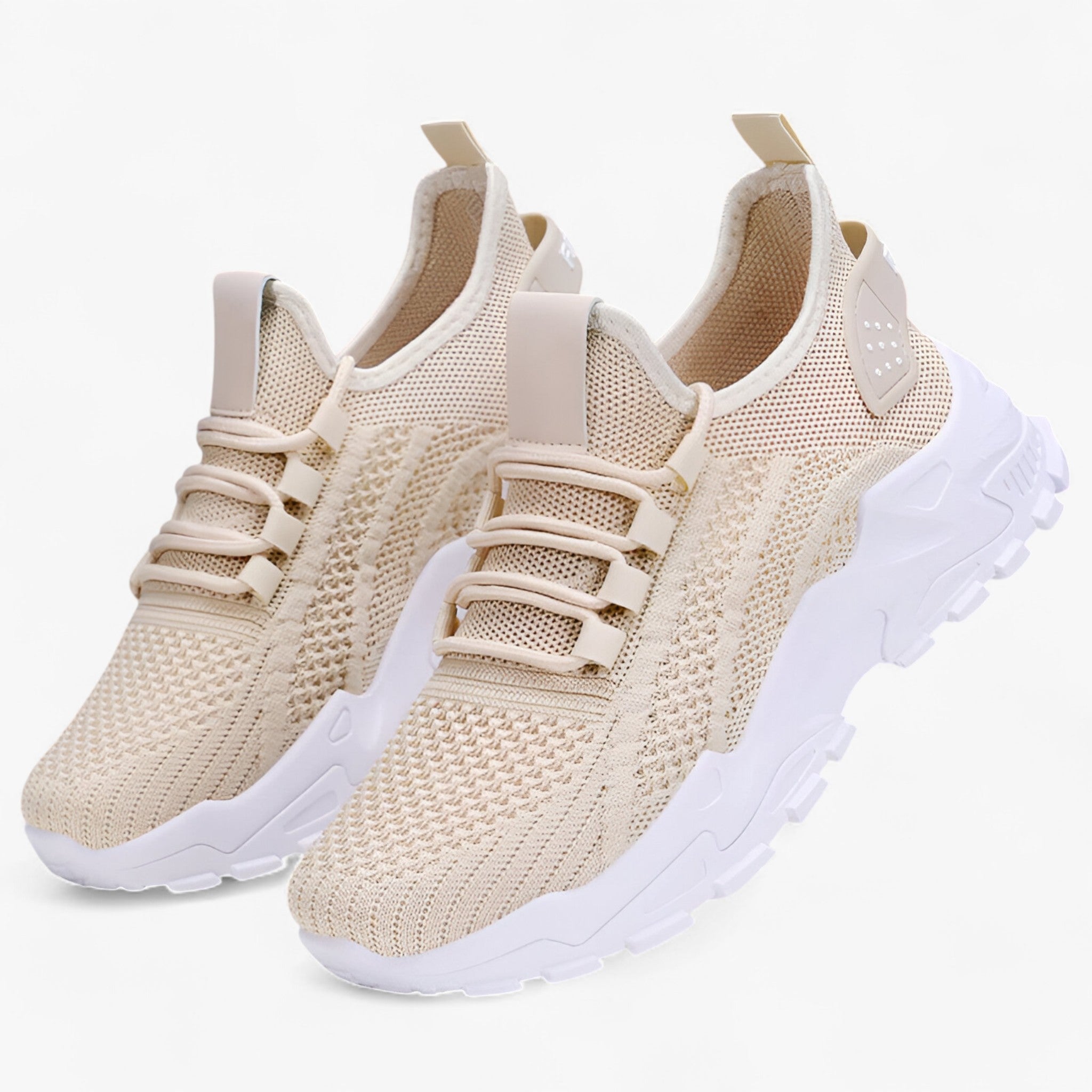 Scarpe da ginnastica da donna - Comfort e traspirabilità per tutto il giorno - Beige - comfort donna ginnastica giorno scarpe scarpe ginnastica schoenen shoes traspirabilità - Concept Palermo