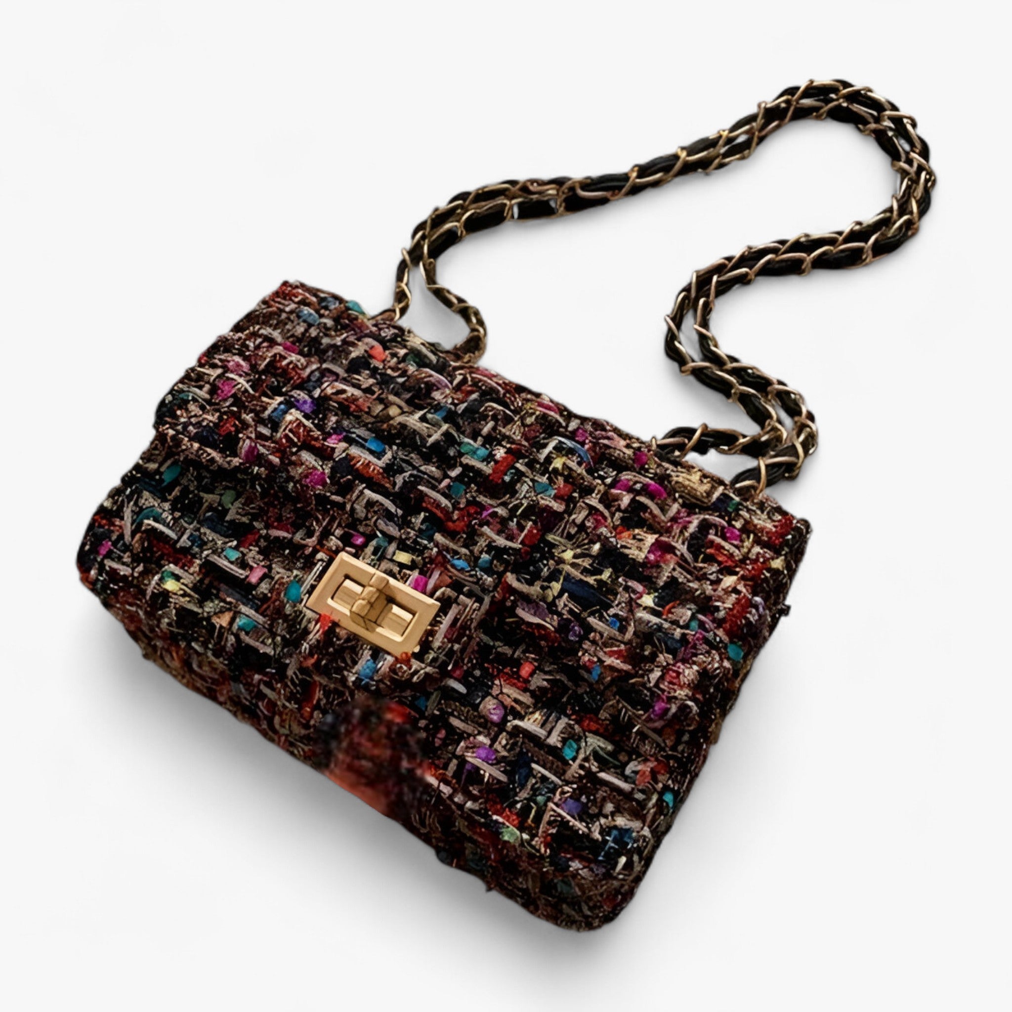 Borsa a tracolla da donna - Nero - Bags borsa borsa tracolla donna handbags Shoulder Bags tracolla women bags Women's handbags - Concept Palermo