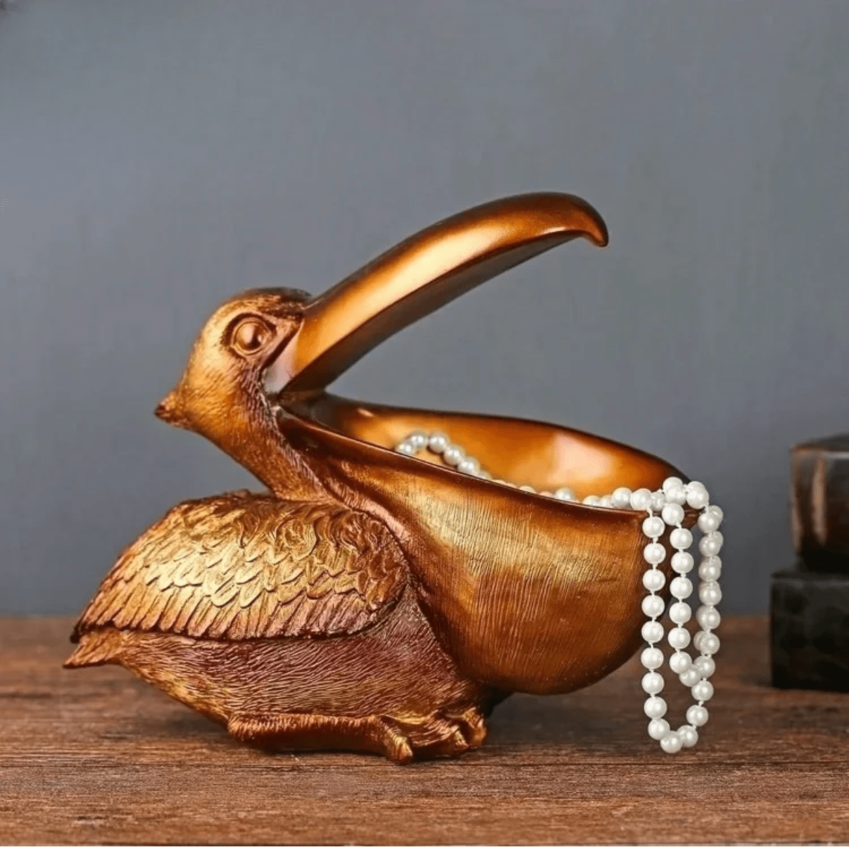 La scatola portaoggetti Pelican™ decorazione a pellicano