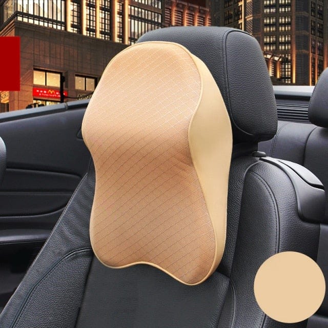 Cuscino in schiuma memory Allevia la testa, il collo e le spalle - Beige - allevia car interior accessory collo cuscino cuscino in schiuma memory | allevia la testa cuscino schiuma il collo e le spalle - € memory schiuma spalle - Concept Palermo