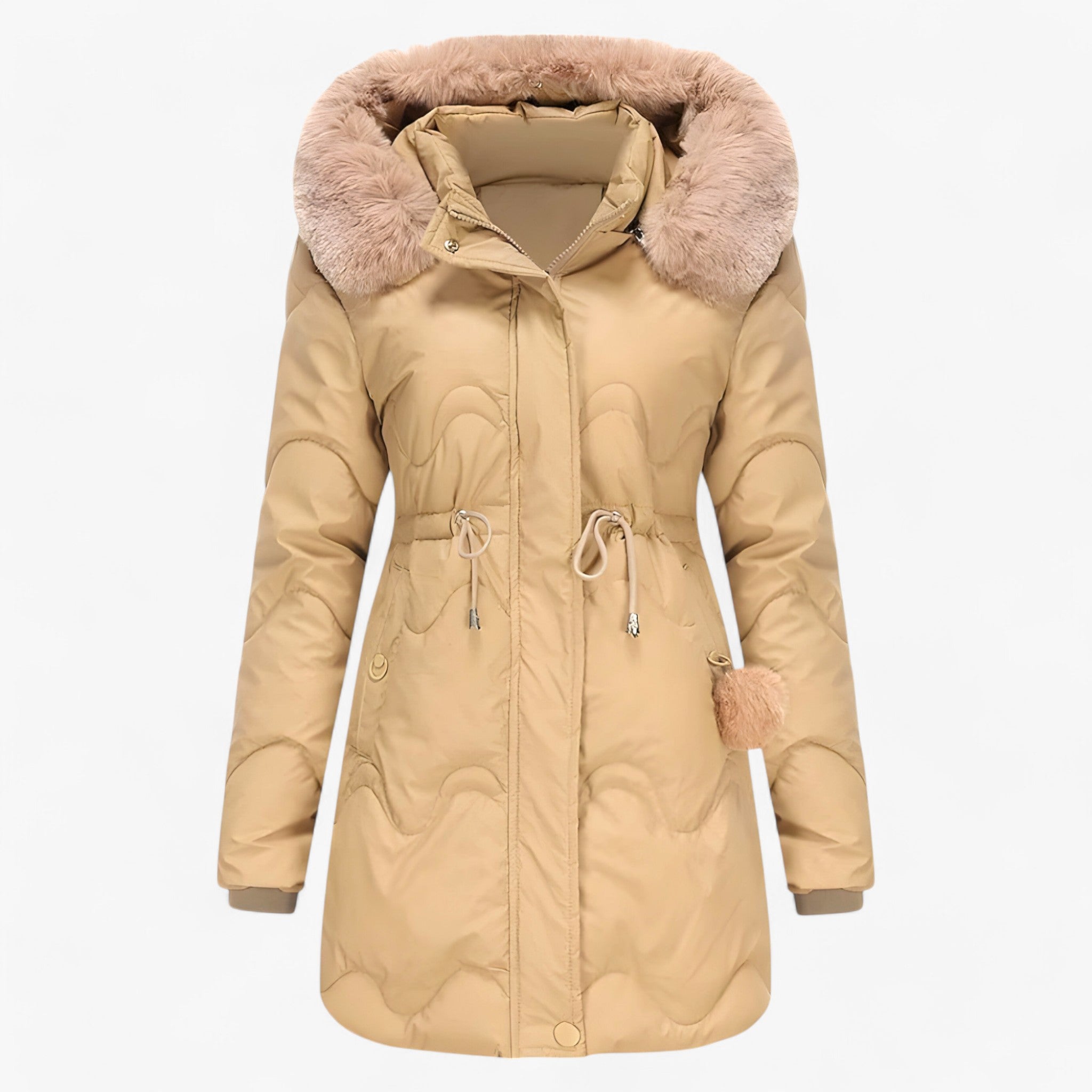 Piumino invernale - con cappuccio e pelliccia spessa per un massimo calore Uomo - - Bestseller-tag calore cappuccio invernale massimo pelliccia piumino piumino invernale spessa - Concept Palermo