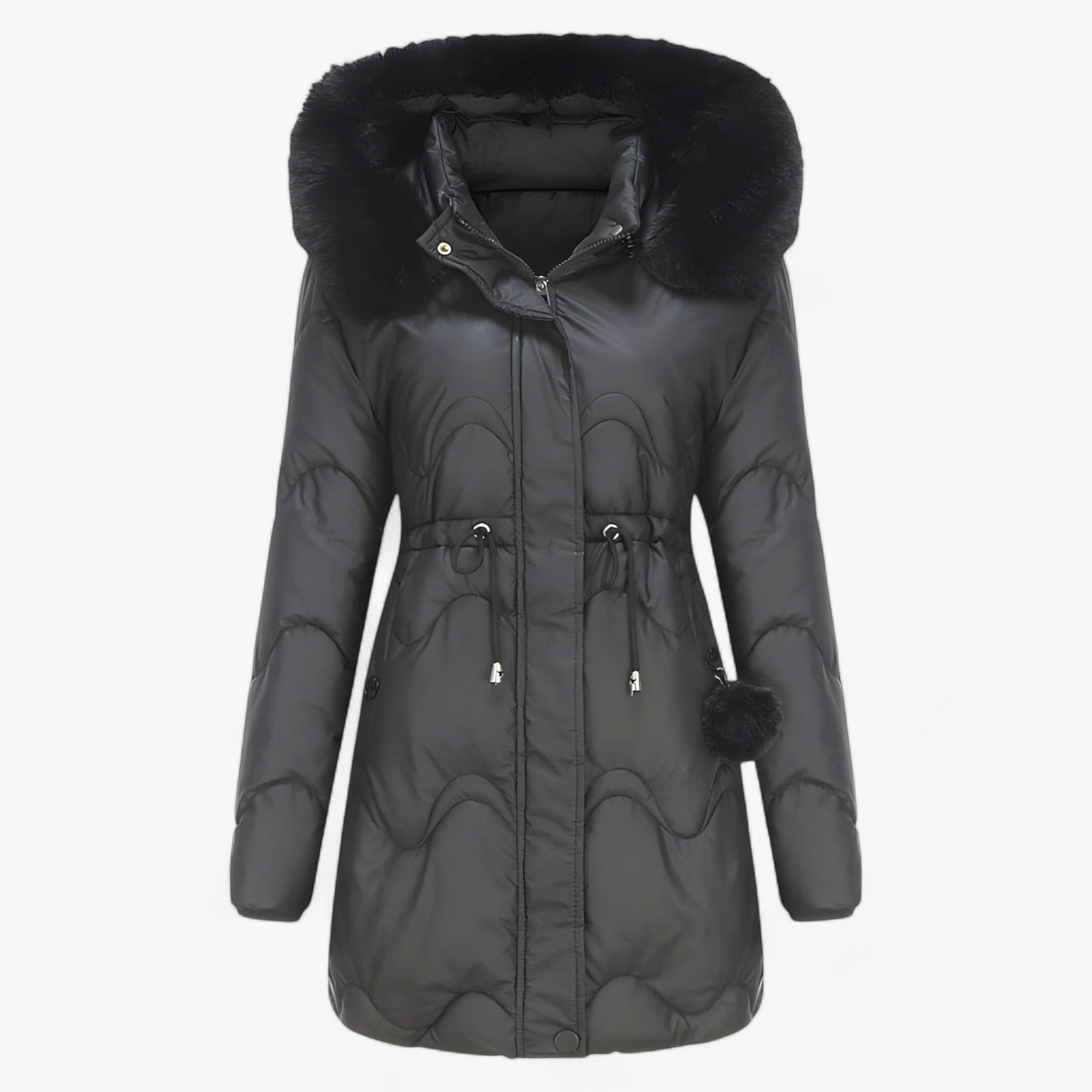 Piumino invernale - con cappuccio e pelliccia spessa per un massimo calore Uomo - - Bestseller-tag calore cappuccio invernale massimo pelliccia piumino piumino invernale spessa - Concept Palermo