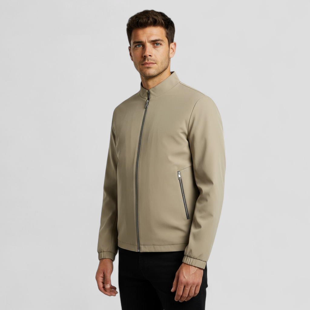Giacca Uomo Casual Leggera per Primavera Autunno, Elegante e Confortevole - - abbigliamento casual abbigliamento stagionale autunno casual giacca giacca alta qualità giacca autunno giacca collo stand giacca elegante giacca primavera giacca uomo giacca versatile giubbotti da uomo primavera uomo - Concept Palermo
