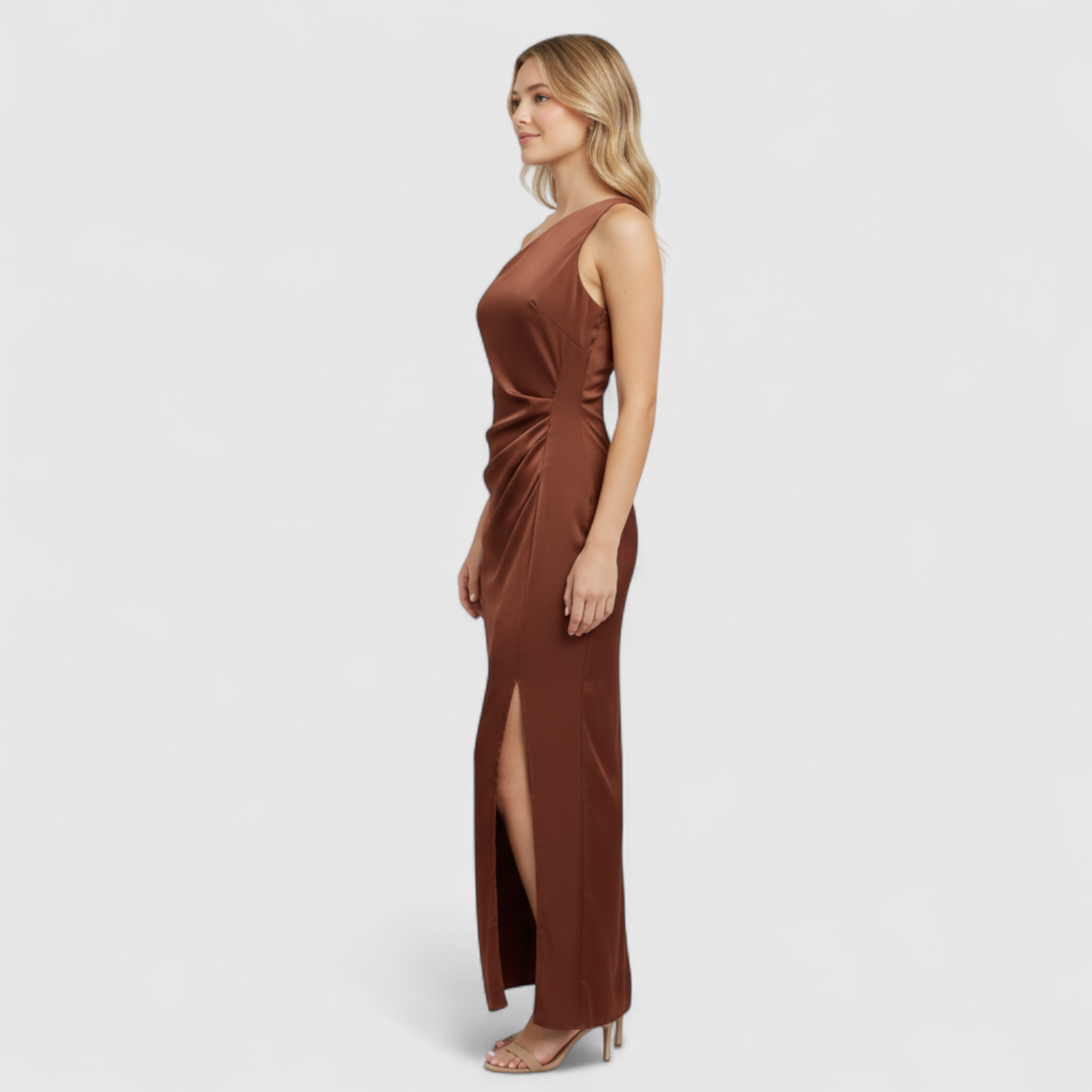 Abito maxi con effetto trendy e taglio che aderisce Donna - - abito abito effetto aderisce casual dresses donna DRESS dresses Dresses & Jumpsuits effetto female dress taglio trendy - Concept Palermo
