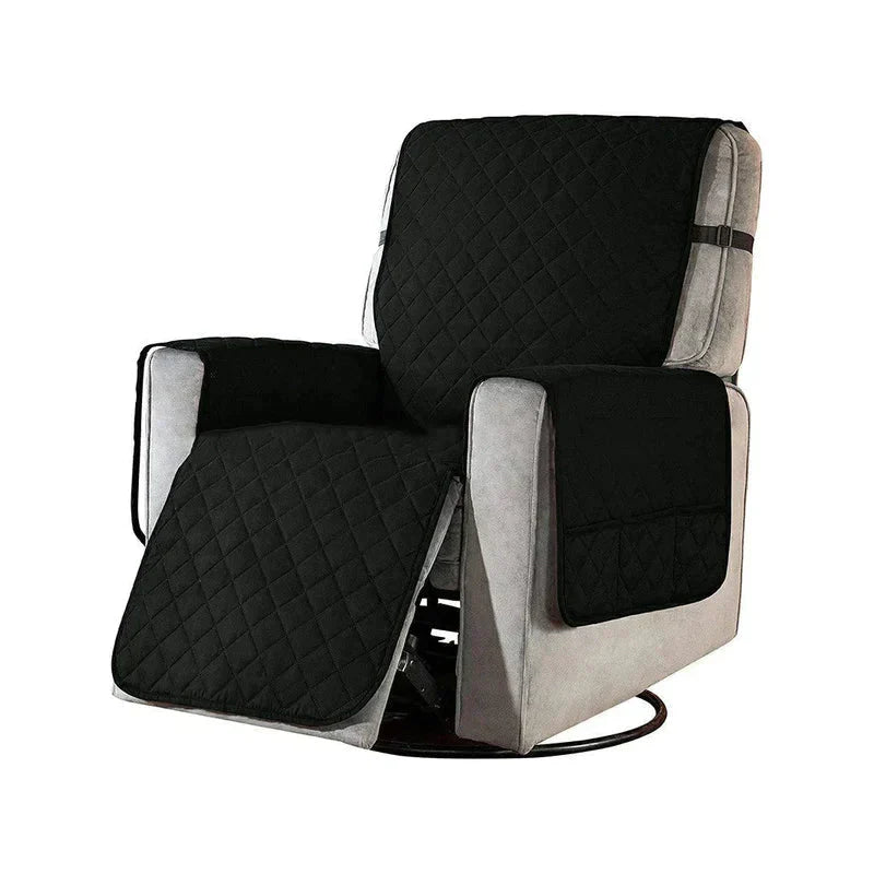 Copridivano Universale Morbido Elasticizzato Grigio Uomo - Protezione e Comfort - Nero - copridivano copridivano universale home & garden slipcovers Sofa Sofa cover universale uomo - Concept Palermo