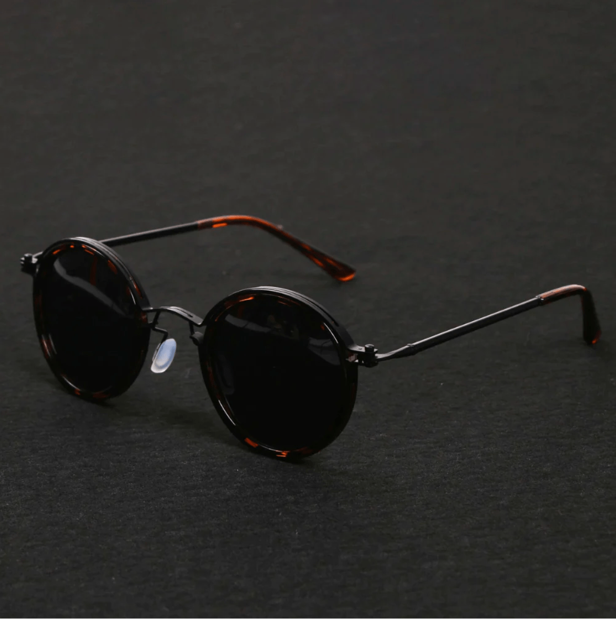 Occhiali da Sole Acetato Nero Design Moderno - Marrone - acetato design Fashion Sunglasses occhiali occhiali sole sole sunglasses - Concept Palermo
