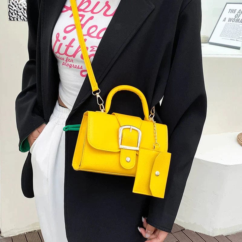 Borsa da donna con portamonete - - bag bags borsa borsa donna donna felgele handtas festival tas dames festival tasje Handbag Handtas oranje handtas portamonete Shoulder Bags tas witte handtas Women's handbags zwarte handtas - Concept Palermo