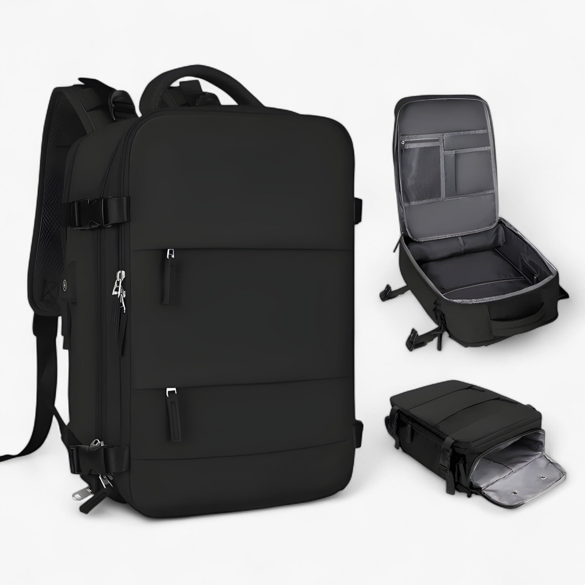Zaino Journey™ - Nero - Backpack Backpacks bags journey laptop backpack outdoor backpack travel backpacks zaino zaino journey - Concept Palermo