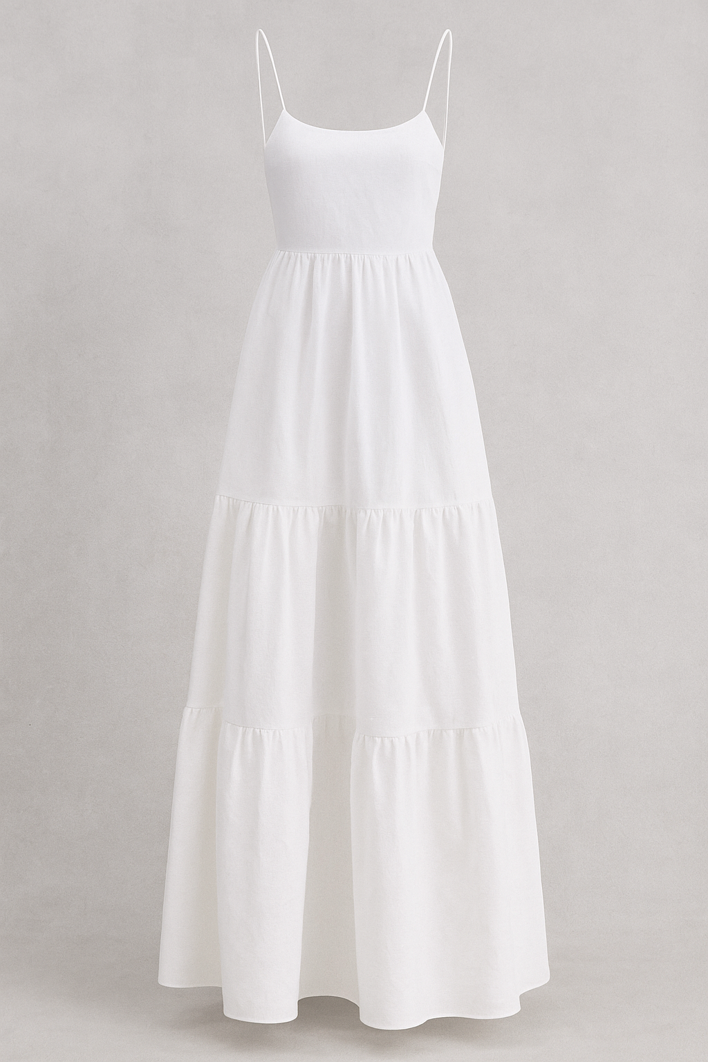 Vestito estivo Allesia con spalline sottili Donna - Bianco - allesia day dresses donna Dresses estivo fashion female dress sottili spalline vestito vestito estivo women Women Dress - Concept Palermo