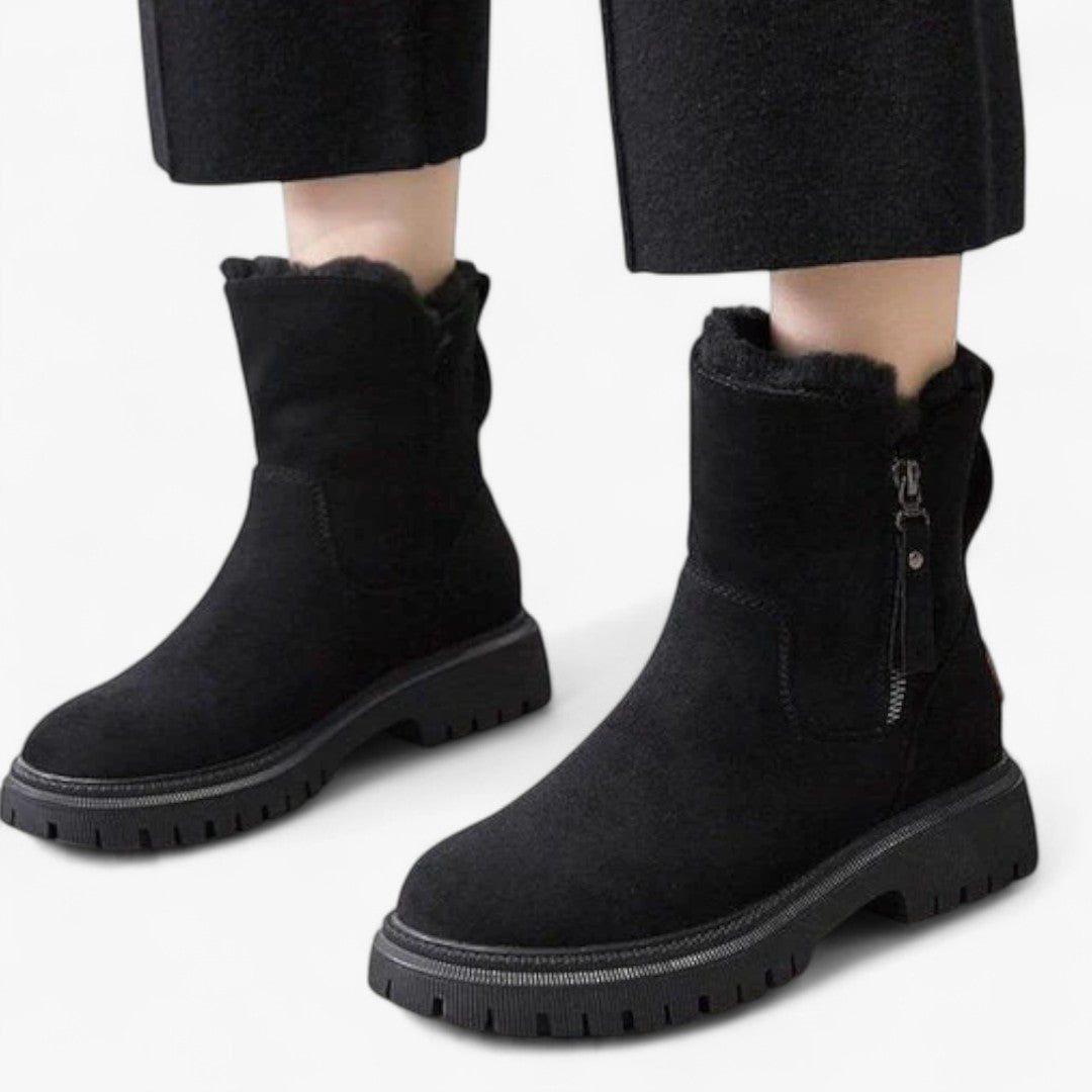 Stivali invernali in pelle scamosciata – Foderati in pelliccia sintetica, comodi Uomo - - 1209 comodi Damen foderati invernali invierno pelle pelliccia scamosciata Schuhe Damen shoes sintetica - Concept Palermo