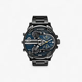 Analoog herenhorloge met quartz-uurwerk, metalen band en multifunctionele wijzerplaat