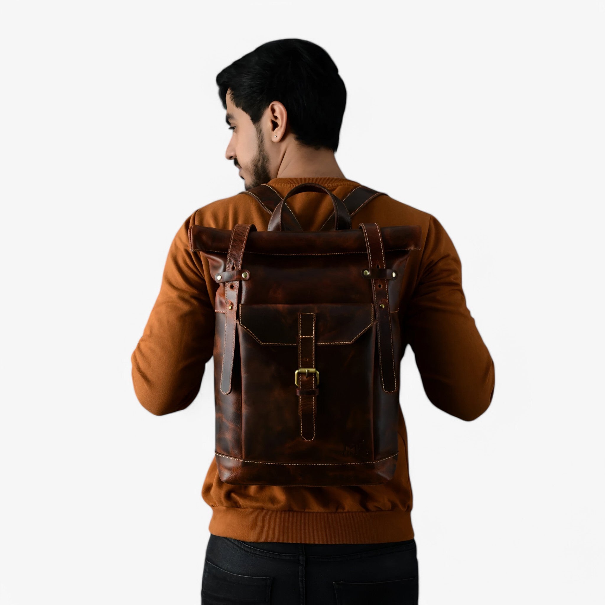 Zaino Roll-Top marrone Saddleback - - accessoires bags roll saddleback tassen zaino zaino roll - Concept Palermo
