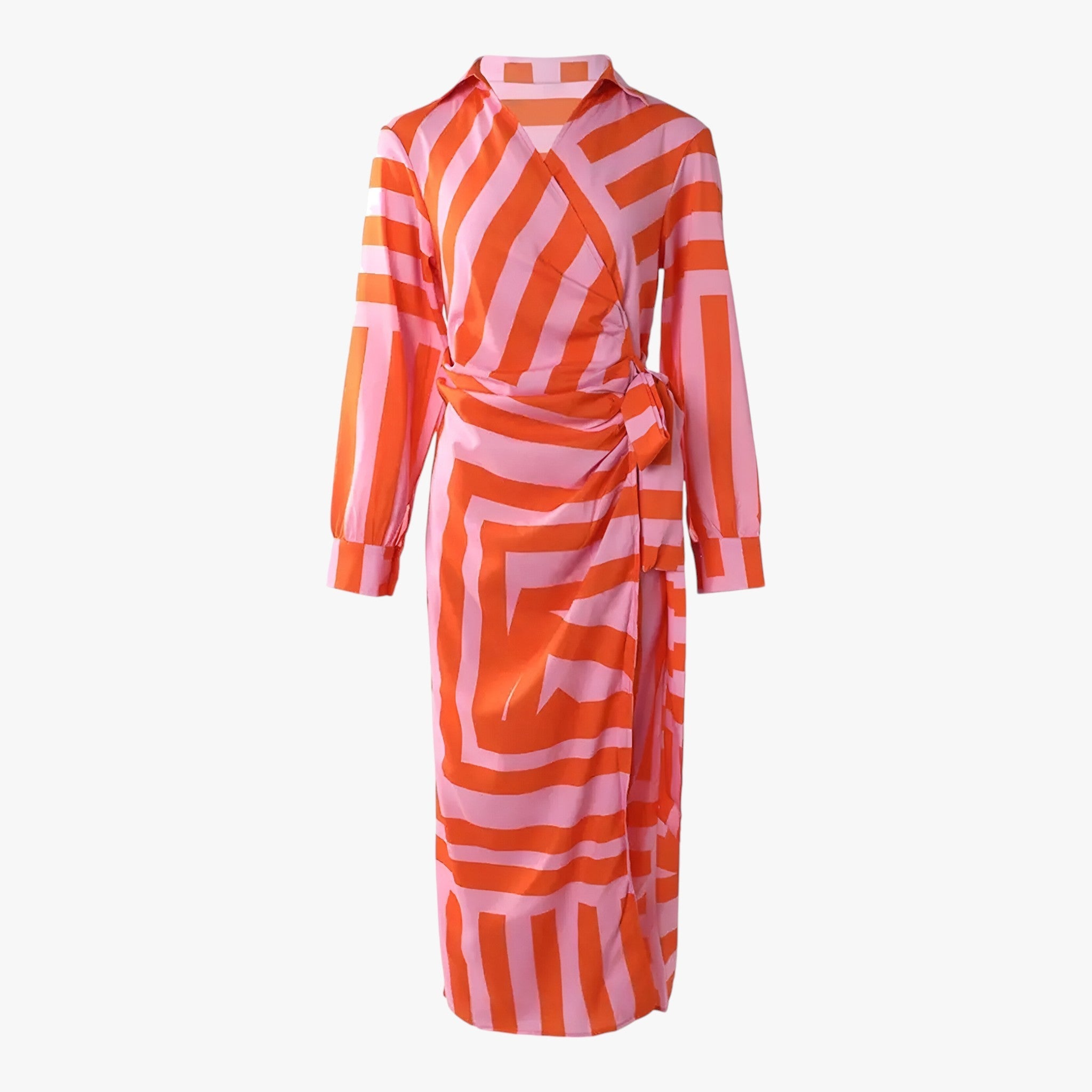 Abito lungo stampato - sofisticato e femminile - - abito abito stampato dresses femminile sofisticato stampato - Concept Palermo