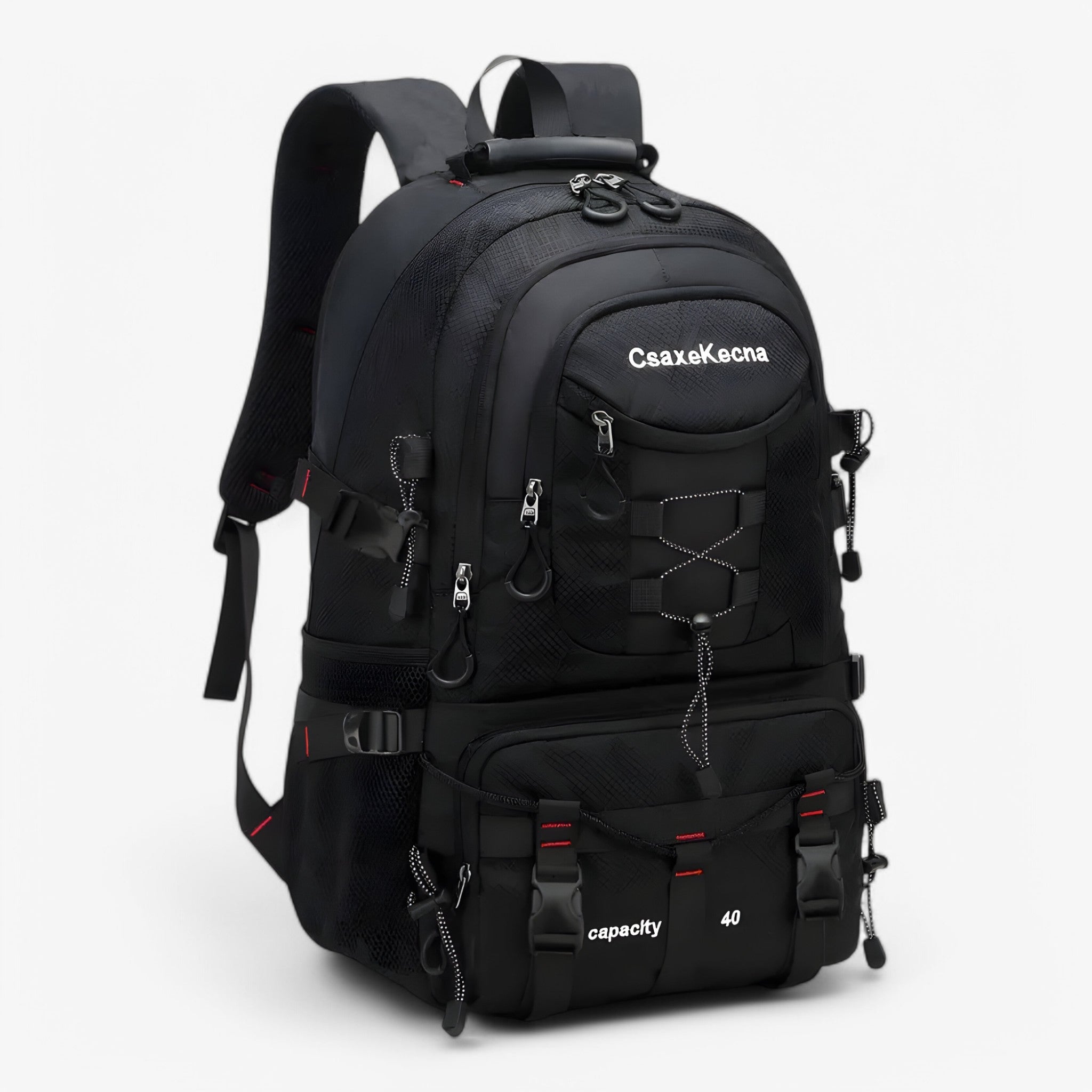 Zaino impermeabile da 40 litri per esterni - Nero - 40 liter rugzak Avontuurlijke rugzak Backpack bags Duurzame rugzak esterni impermeabile litri new_for_google_may Reizen rugtas Rugzak usb-oplader Wandelaarsrugzak Waterdichte rugzak zaino zaino impermeabile - Concept Palermo