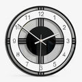 Reloj de pared grande dorado silencioso 60cm, moderno de lujo para sala, oficina, cocina