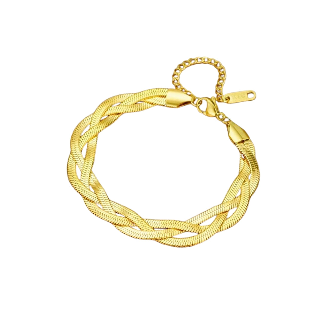 Set Orologio e Bracciali Donna Geneva Bling in Acciaio, Elegante e Luminoso - - acciaio bling BRACELETS donna geneva geneva bling jewelry - Concept Palermo