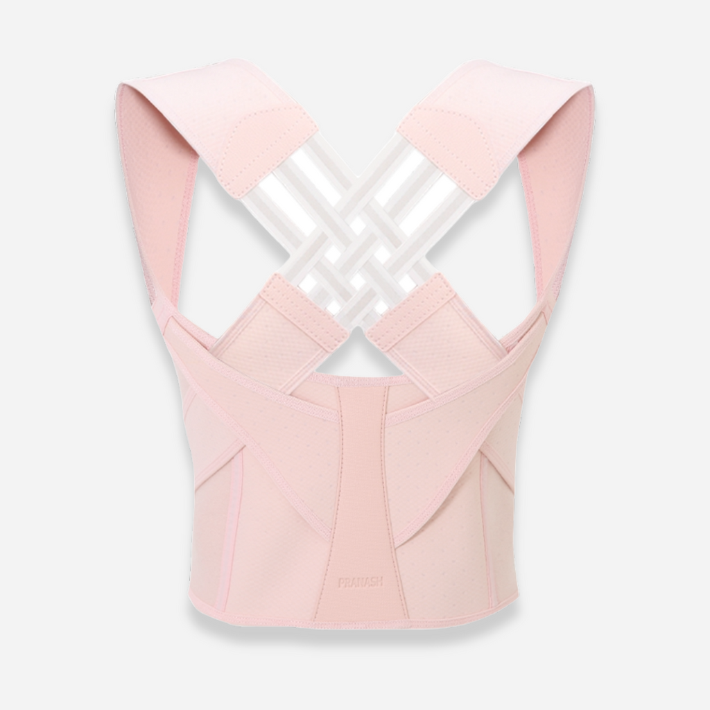 Correttore Posturale Invisibile Uomo Donna, Fascia Elastica Schiena Dritta Regolabile - Rosa - correzione correzione istantanea correzione istantanea della postura- €25 istantanea postura WOMEN - Concept Palermo