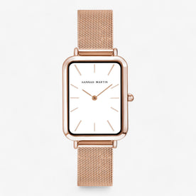 Orologio rettangolare - Stile moderno Gold - - Linen orologio orologio rettangolare rdy rettangolare shop stile Unisex watches - Concept Palermo