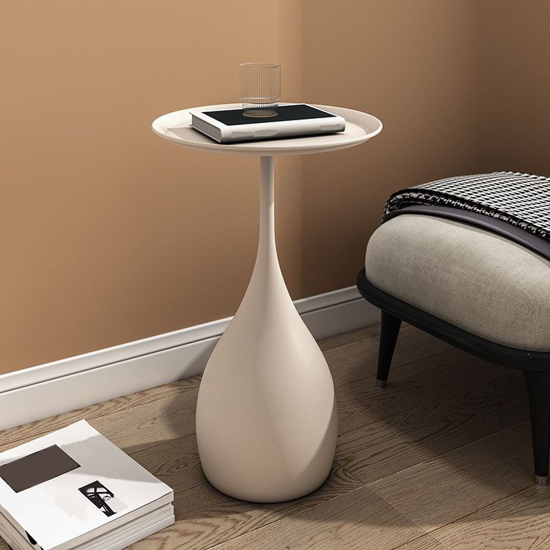 Tavolo Rotondo in Metallo con Base - Tavolino Medievale in Stile Moderno Lino Uomo - - base end tables home home & garden lino medievale metallo rotondo side table stile table tavolino - Concept Palermo