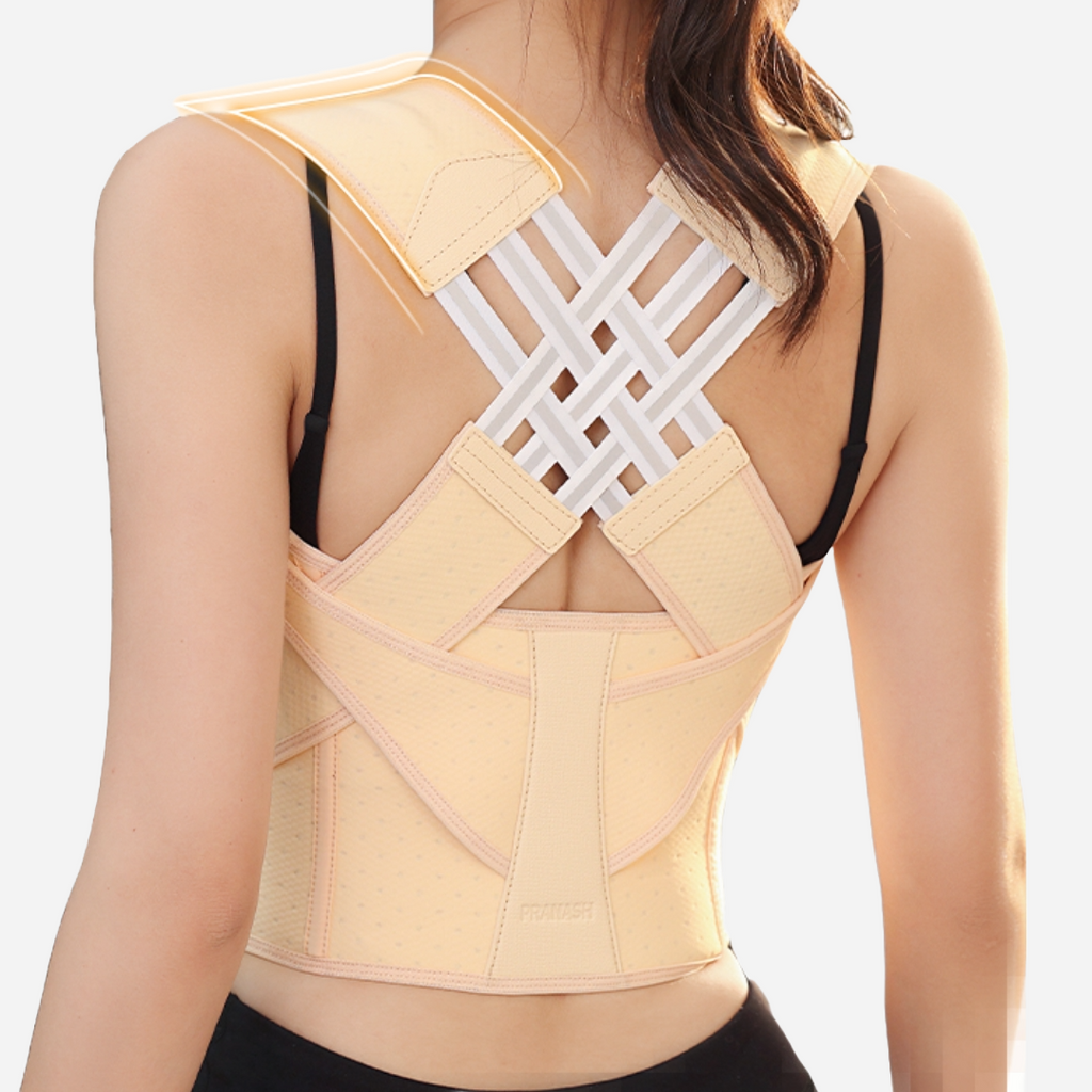 Correttore Posturale Invisibile Uomo Donna, Fascia Elastica Schiena Dritta Regolabile - - correzione correzione istantanea correzione istantanea della postura- €25 istantanea postura WOMEN - Concept Palermo
