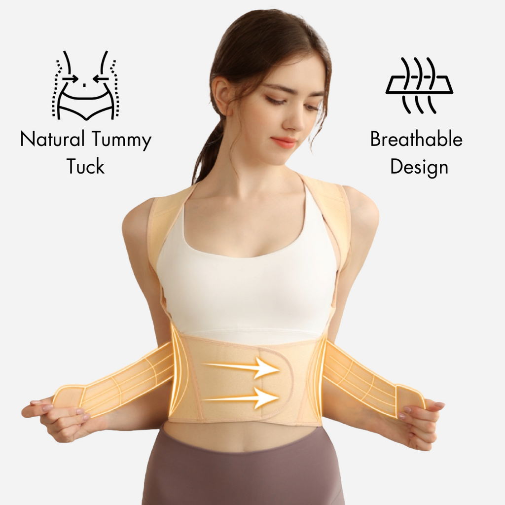 Correttore Posturale Invisibile Uomo Donna, Fascia Elastica Schiena Dritta Regolabile - - correzione correzione istantanea correzione istantanea della postura- €25 istantanea postura WOMEN - Concept Palermo