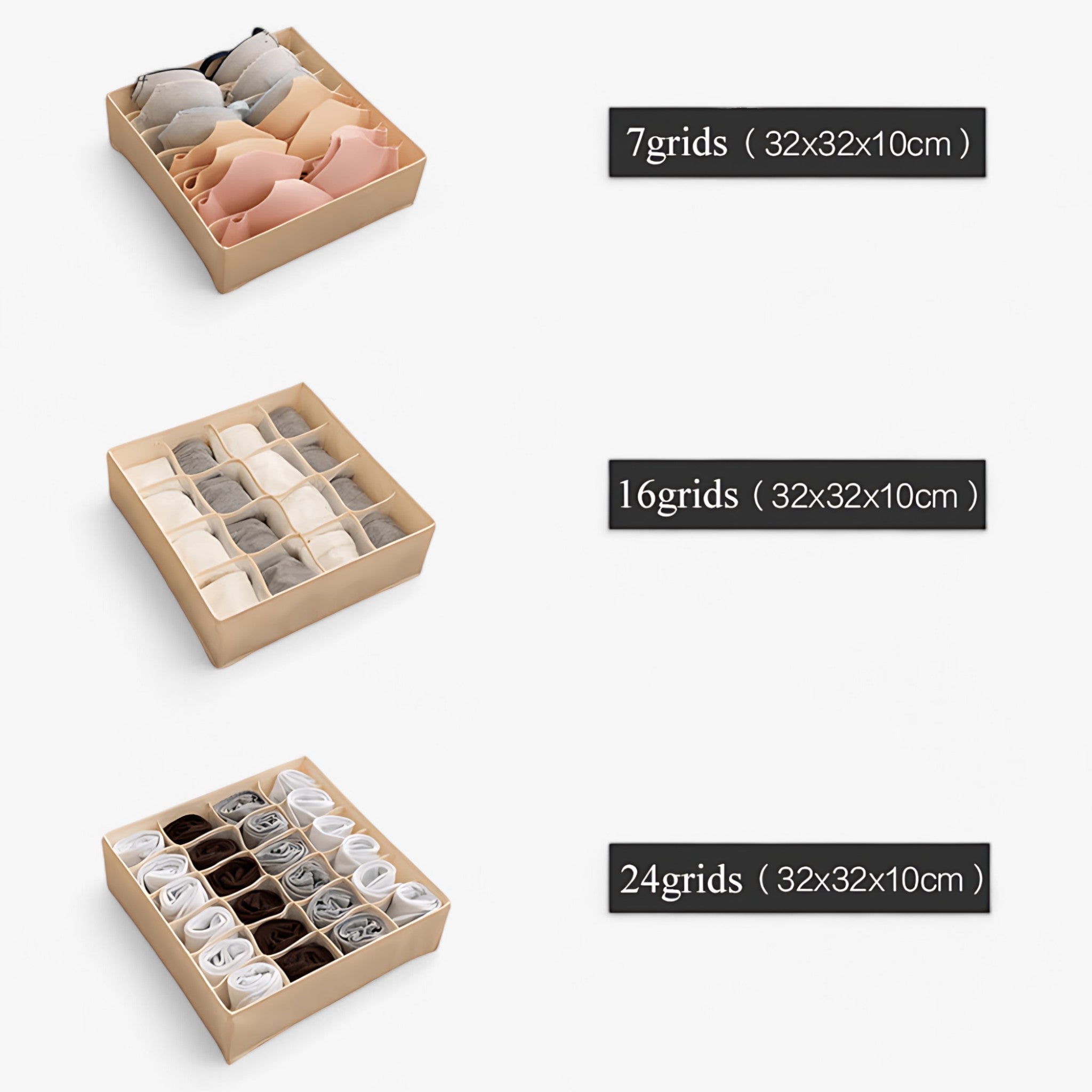 Organizzatore di Biancheria Intima Separatore di Cassetti Regolabile - Mantieni Calze e Suti in Ordine e Organizzati - - biancheria calze cassetti closet organizer Clothing Organizer home & garden intima mantieni ordine Organizer organizzati underwear organizer wardrobe organizer - Concept Palermo