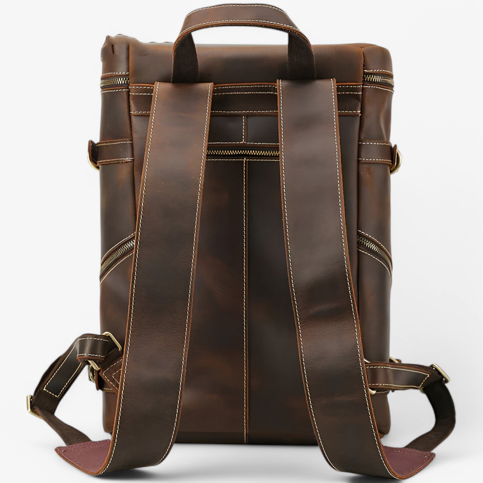 Zaino di Lusso in Pelle Integrale - - accessoires bags integrale pelle tassen zaino zaino pelle - Concept Palermo