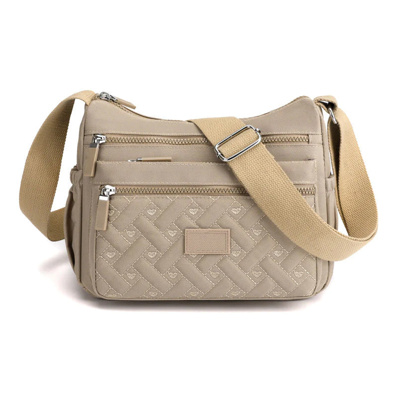 Borsa a Tracolla Donna Nera Elegante in Vera Pelle Italiana, Made in Italy - viola - bag bags borsa borsa tracolla classica Dames Mode new_for_google shoulder bag tracolla - Concept Palermo