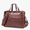 Bolso para portátil de piel para mujer